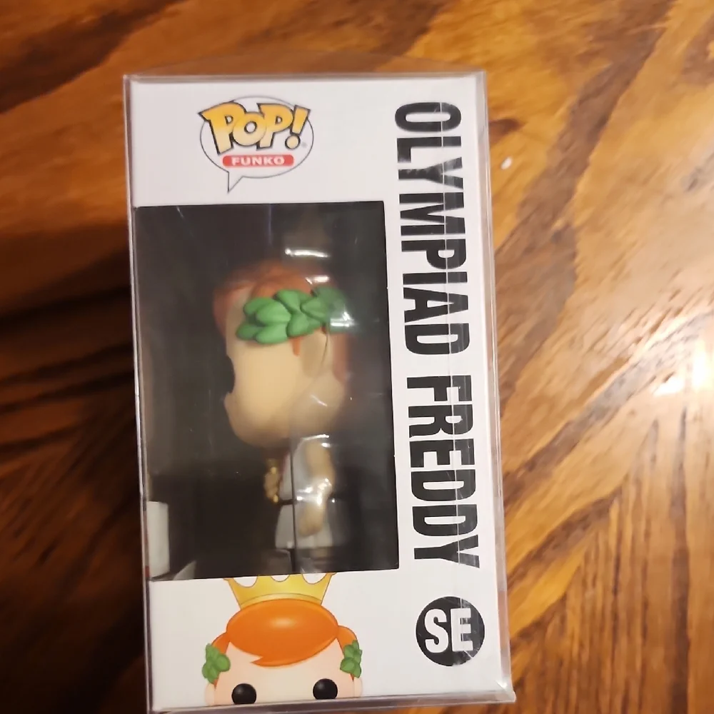 Olympiad Freddy Vinyl Figure Box  of Fun Limited Edition NIB SE Funko - Picture 4 of 7